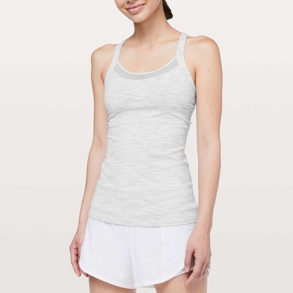 Lululemon Rally Your Heart Tank in Wee Are From Space Nimbus Battleship Size 4 - Picture 3 of 8